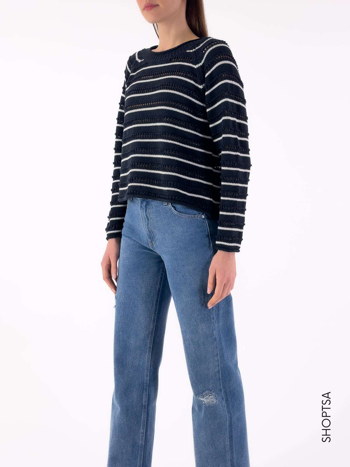 Maglione marinière 55057 - Vicolo - Vicolo - shopTSa