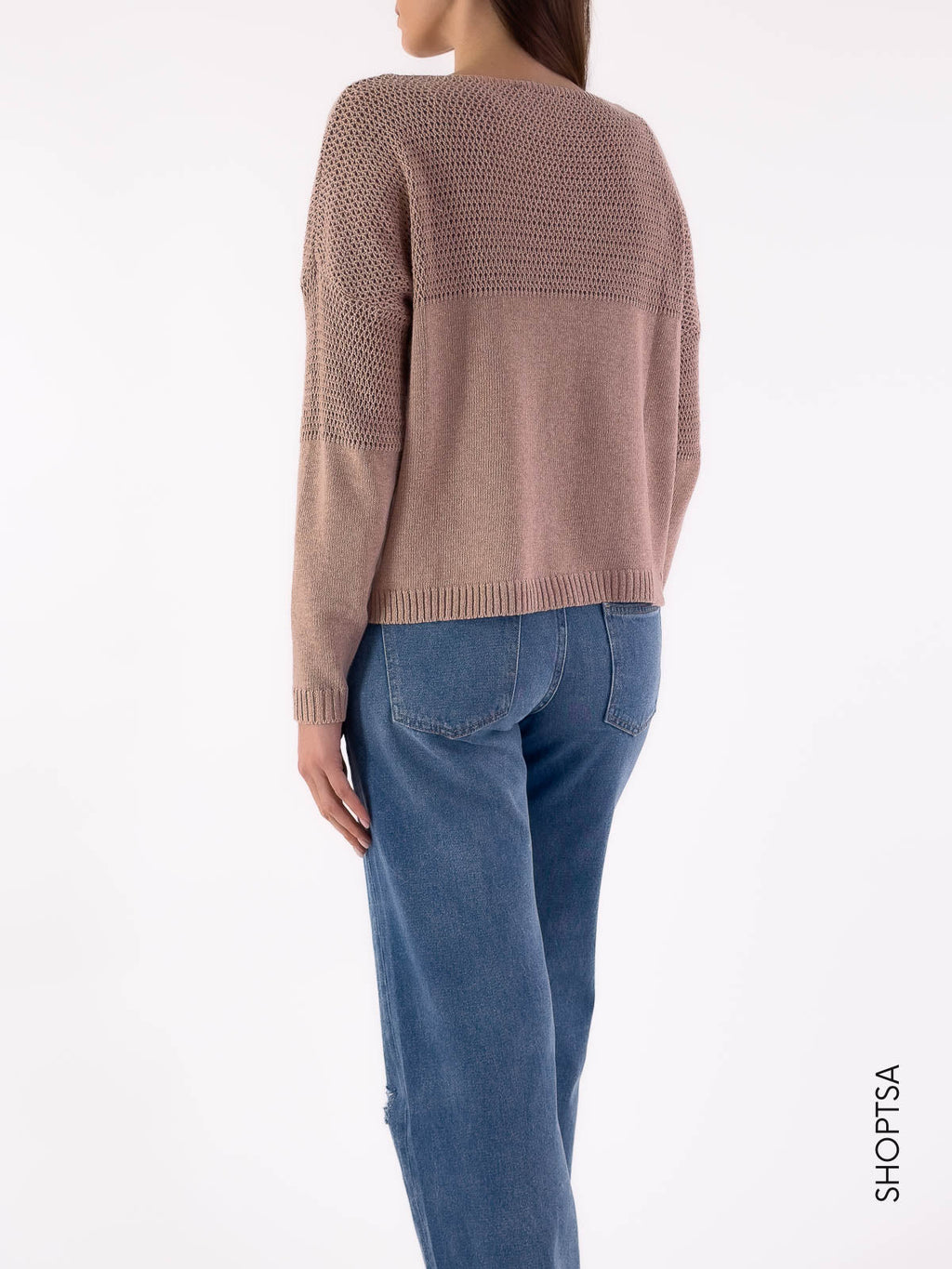 Maglia traforata boxy 77082 - ViCOLO - Vicolo - shopTSa