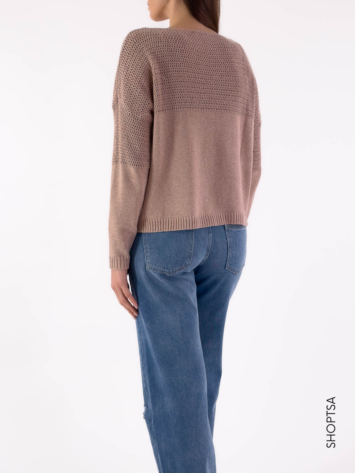 Maglia traforata boxy 77082 - ViCOLO - Vicolo - shopTSa
