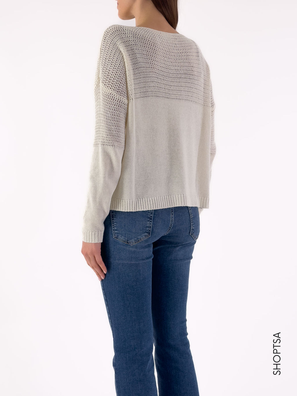 Maglia traforata boxy 77082 - ViCOLO - Vicolo - shopTSa