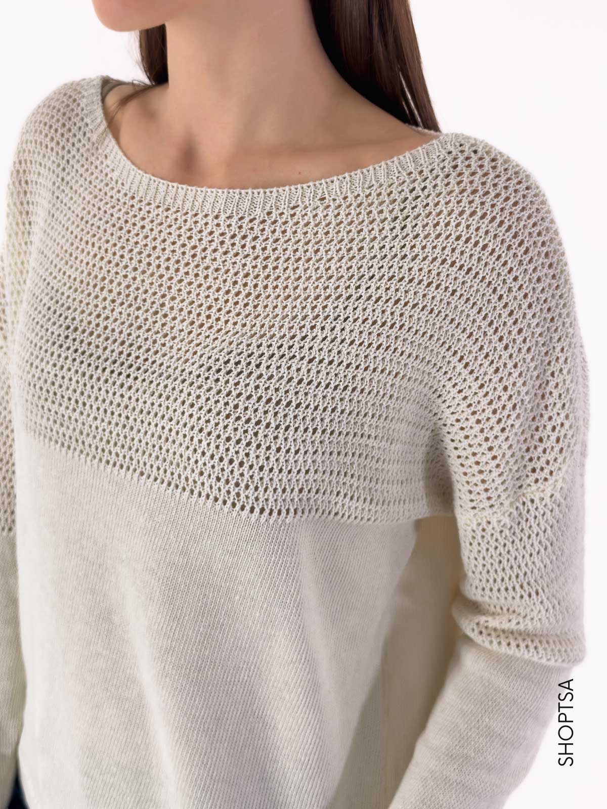 Maglia traforata boxy 77082 - ViCOLO - Vicolo - shopTSa