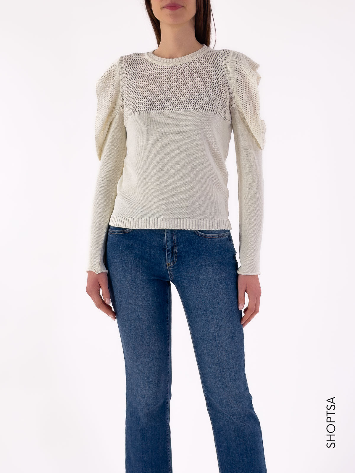 Maglia traforata alette 77084b - ViCOLO - Vicolo - shopTSa