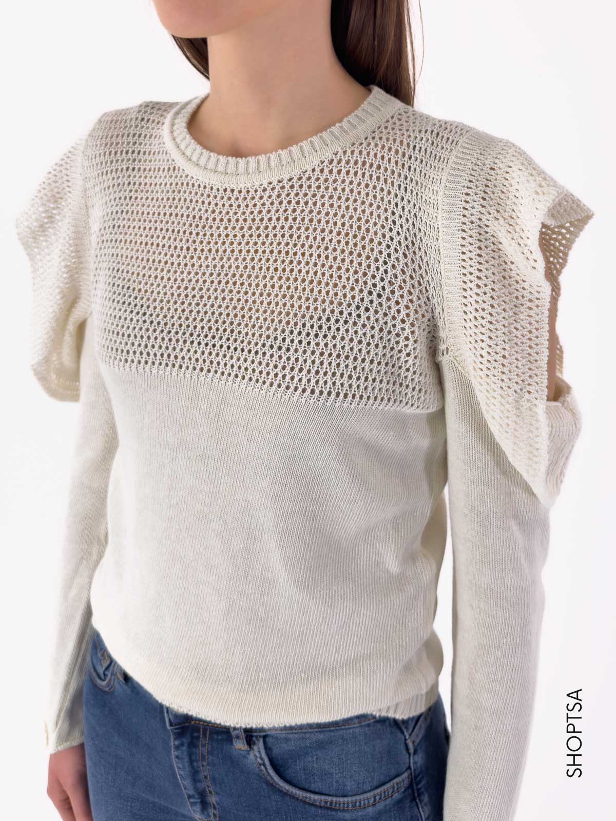 Maglia traforata alette 77084b - ViCOLO - Vicolo - shopTSa