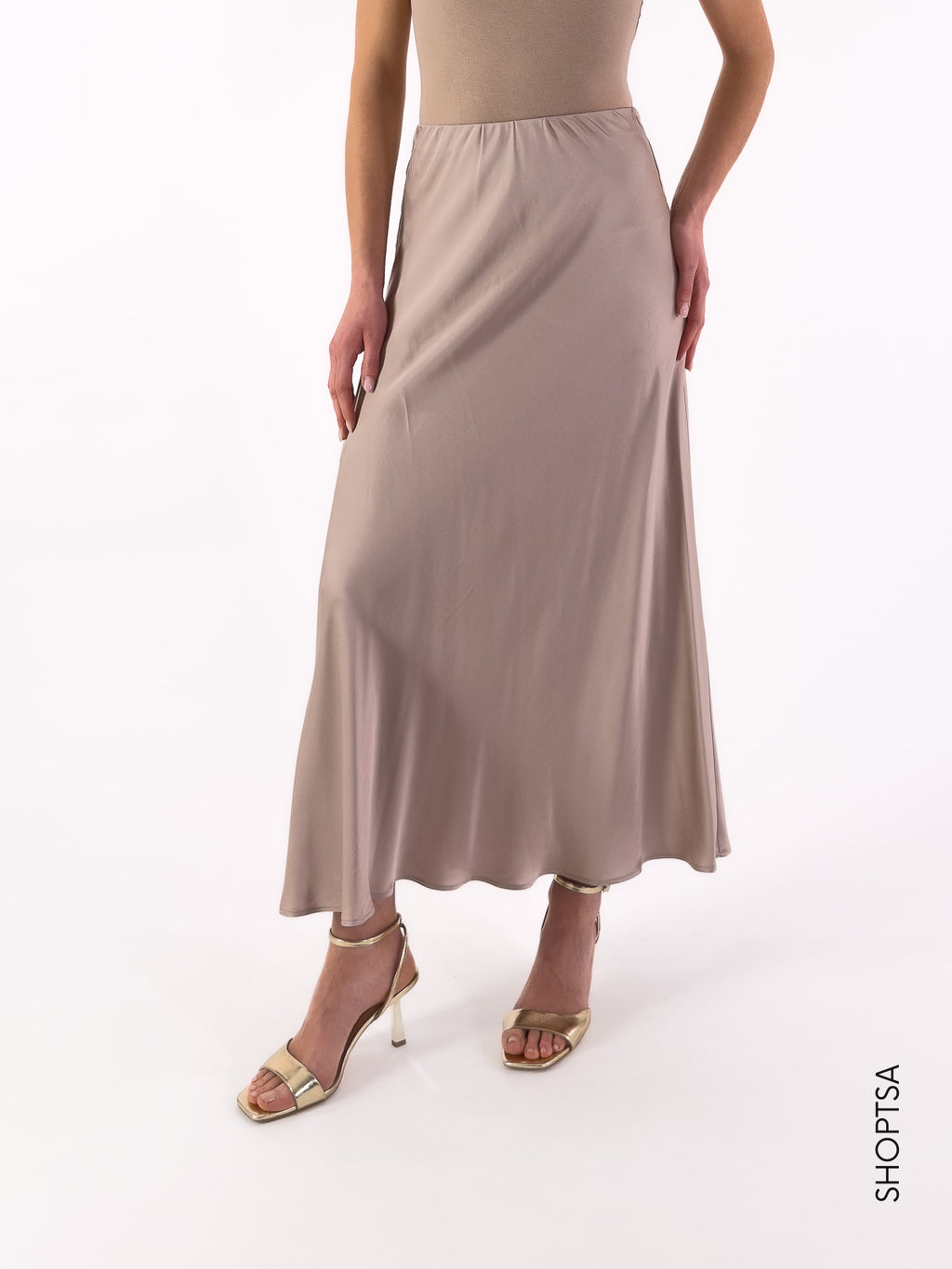 Gonna scivolata viscosa tb0342 - ViCOLO