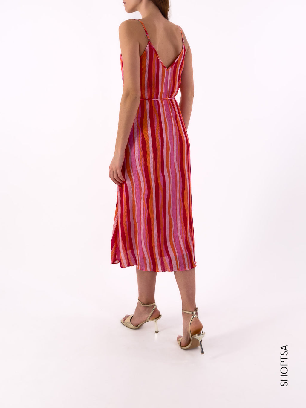 Abito a righe fucsia - NUMPH - Numph - shopTSa