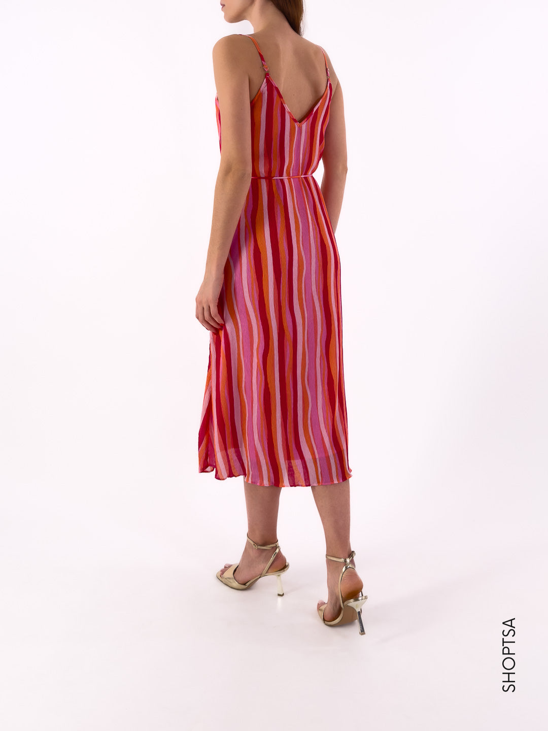 Abito a righe fucsia - NUMPH - Numph - shopTSa