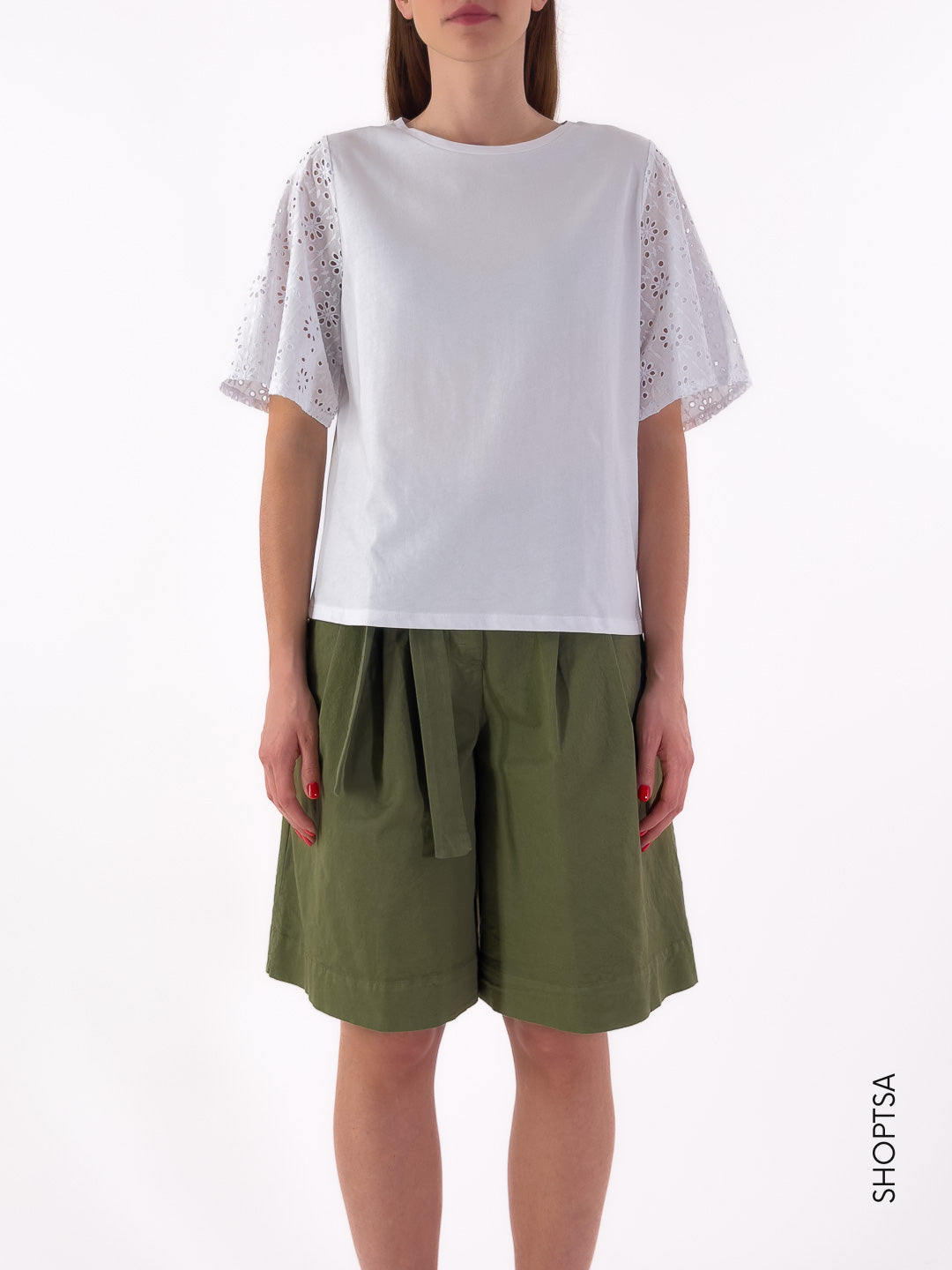 T-shirt in cotone NET - EMME Marella - Emme Marella - shopTSa