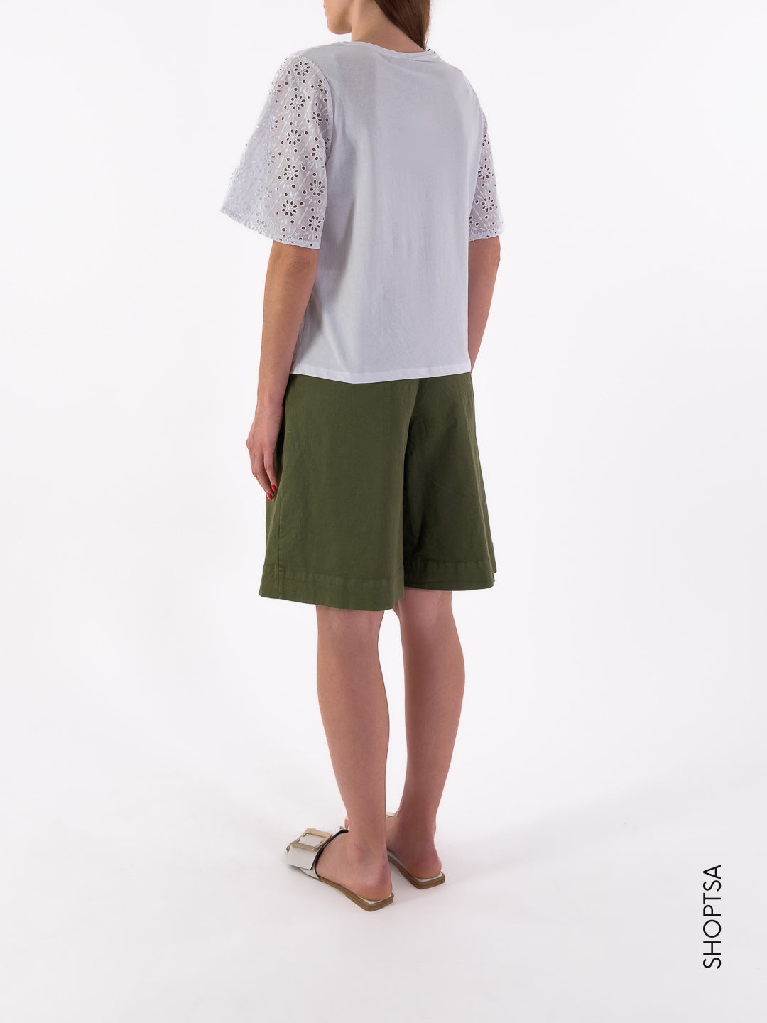T-shirt in cotone NET - EMME Marella - Emme Marella - shopTSa
