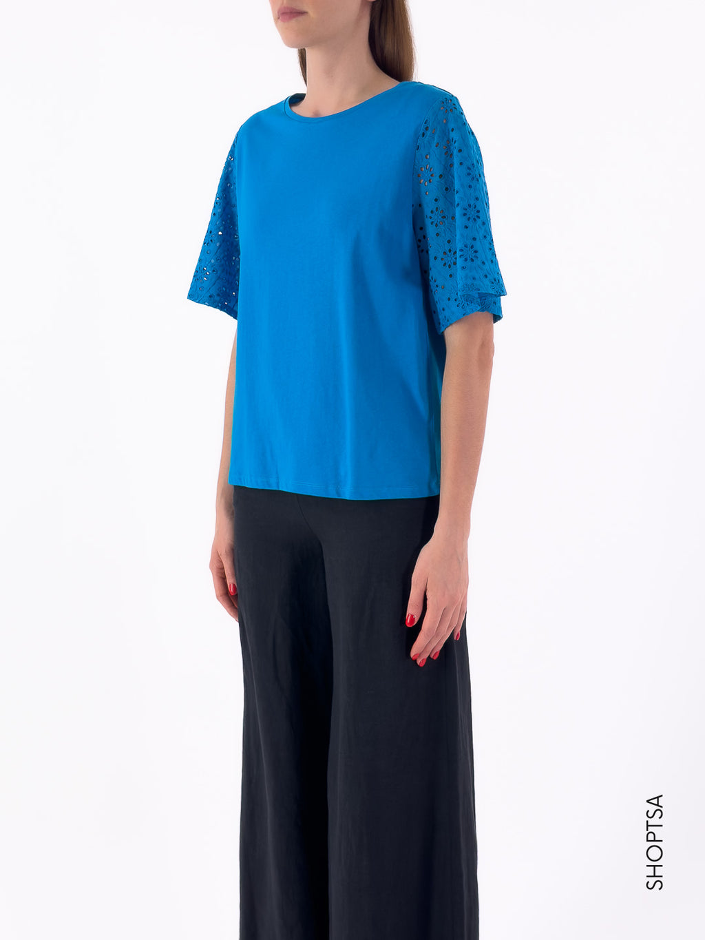 T-shirt in cotone NET - EMME Marella - Emme Marella - shopTSa