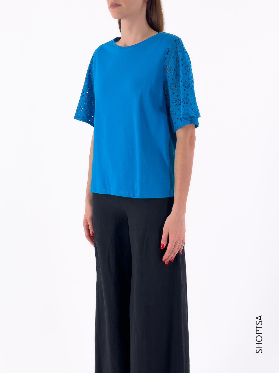 T-shirt in cotone NET - EMME Marella - Emme Marella - shopTSa