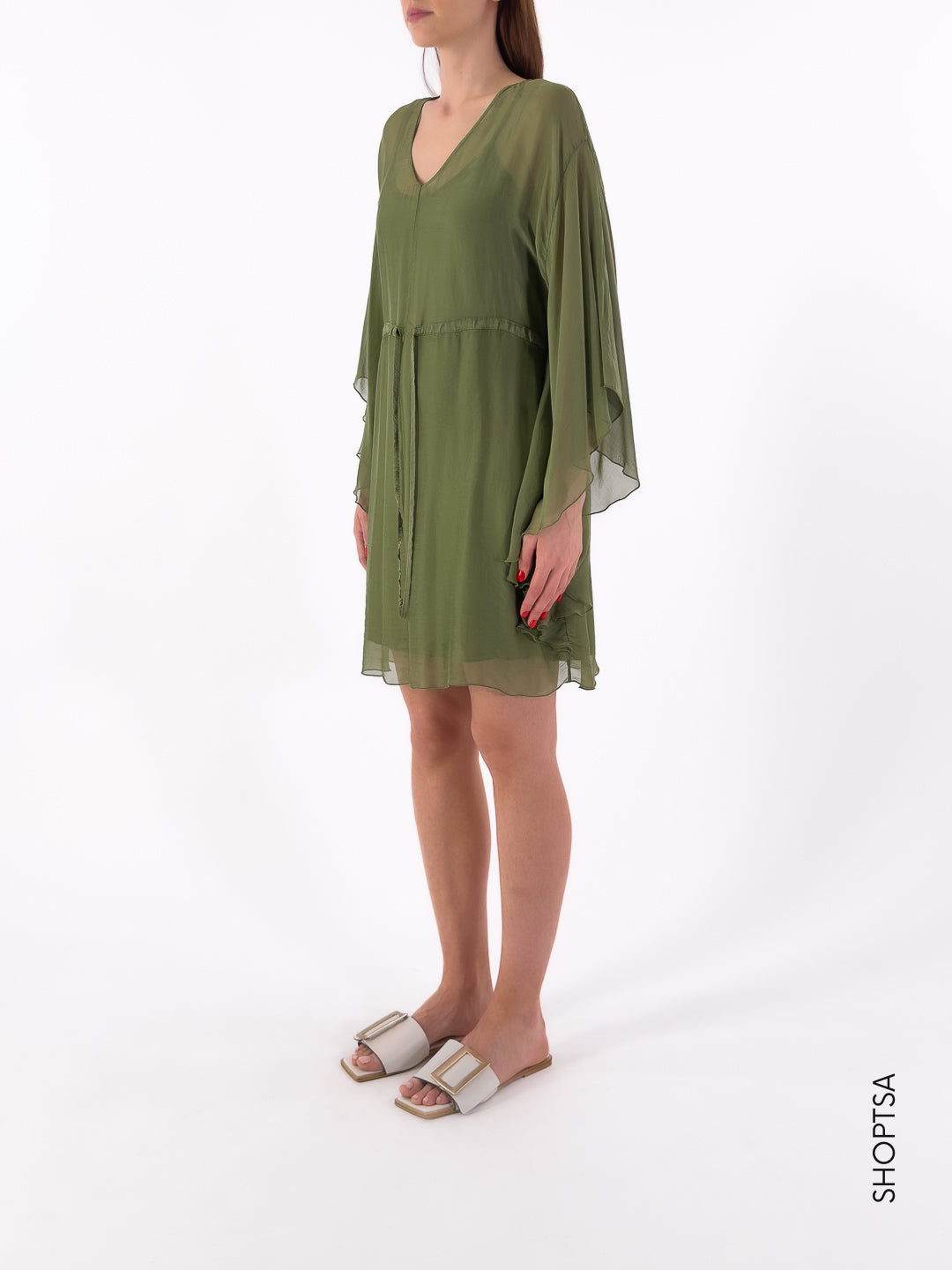 Abito corto in seta - Gams's - shopTSa