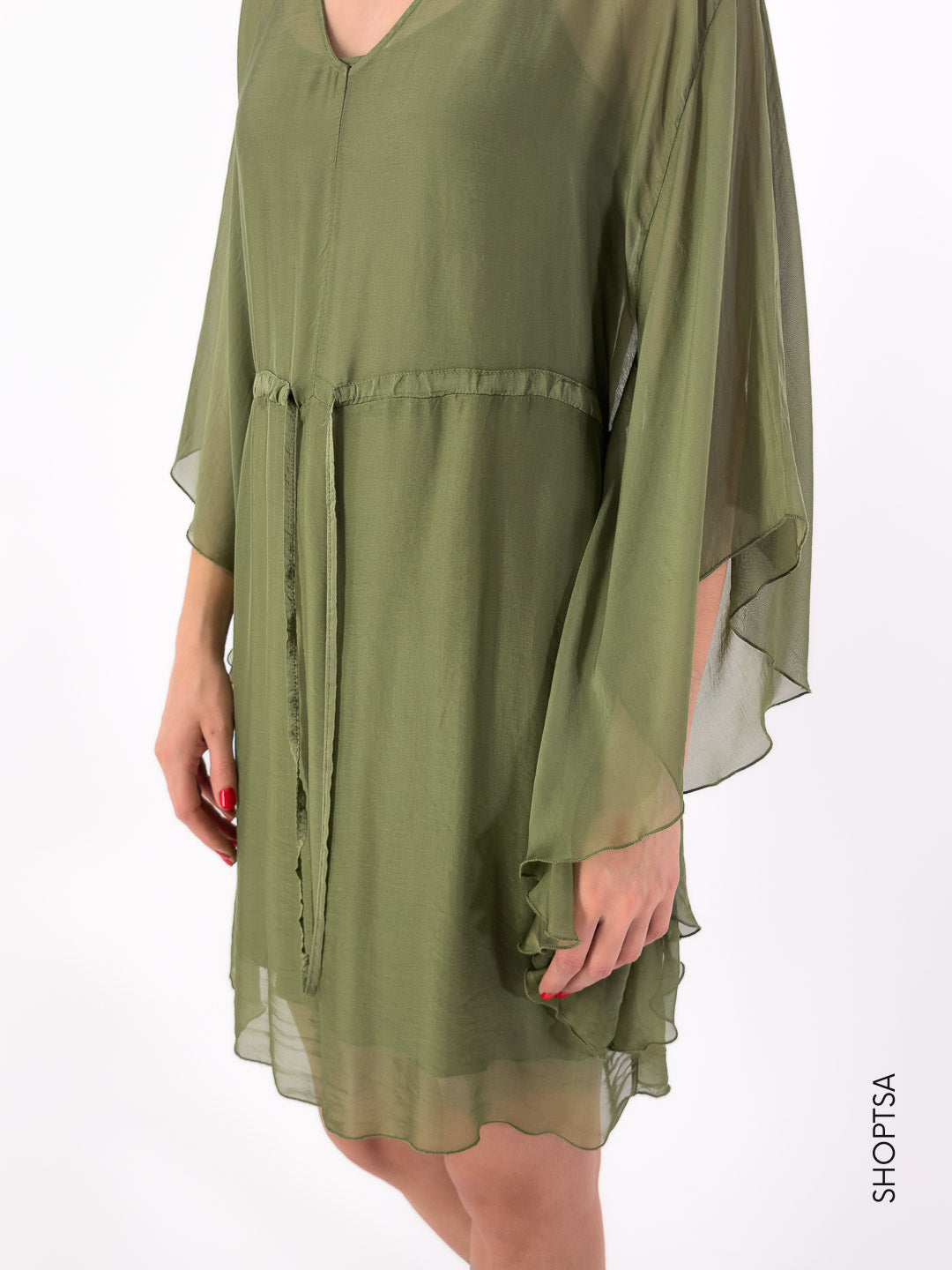 Abito corto in seta - Gams's - shopTSa