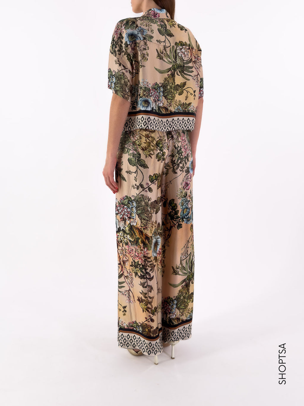 Pantalone palazzo tropical Tb2542 - ViCOLO