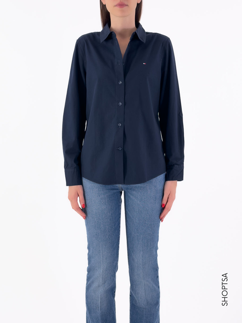 Camicia in popeline di cotone