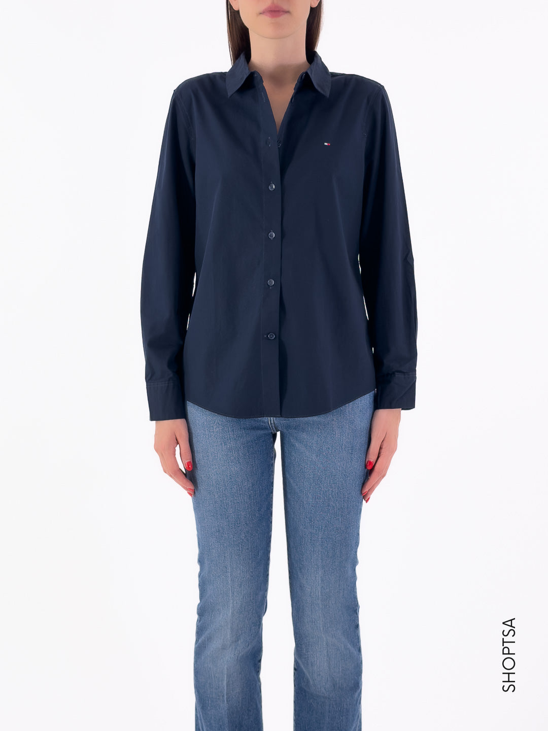 Camicia in popeline di cotone