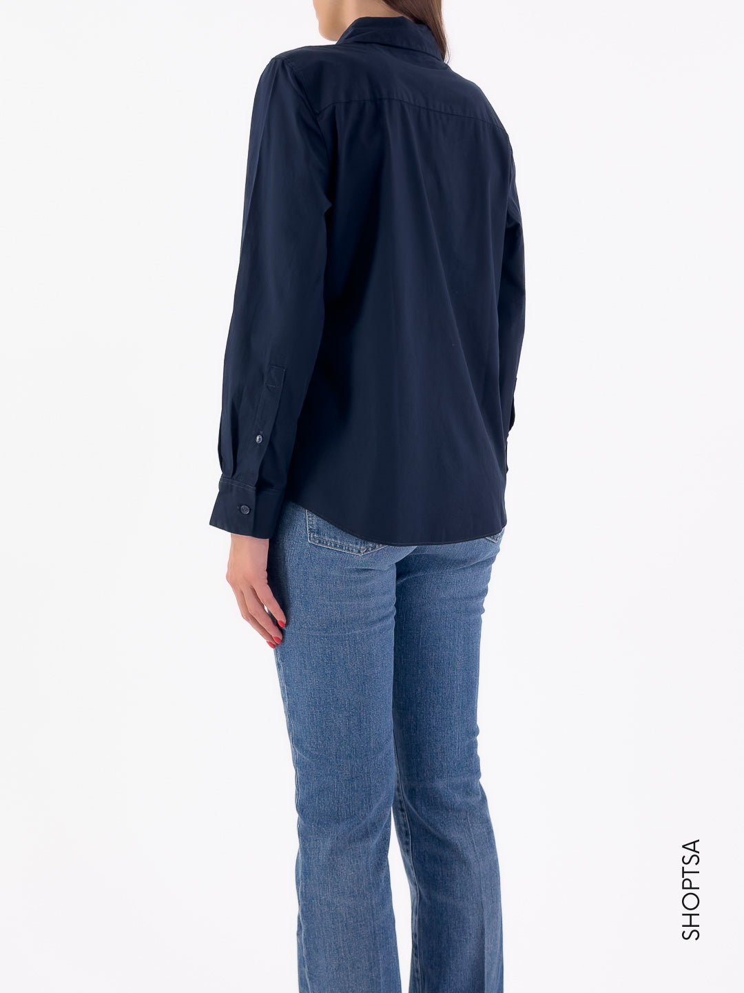 Camicia in popeline di cotone