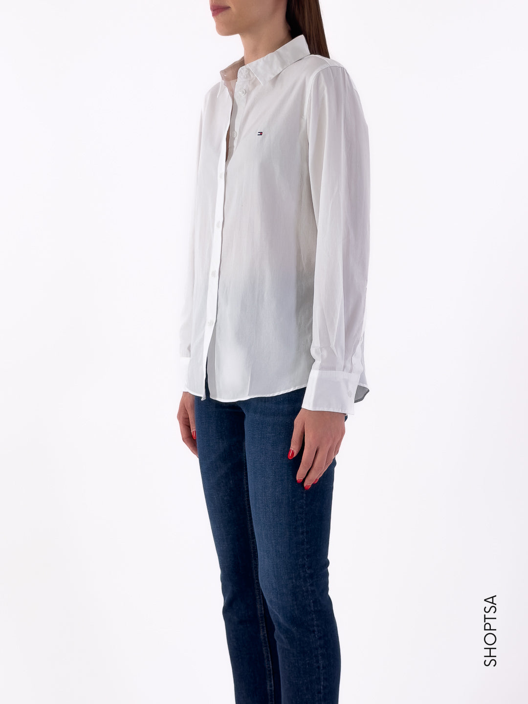 Camicia in popeline di cotone