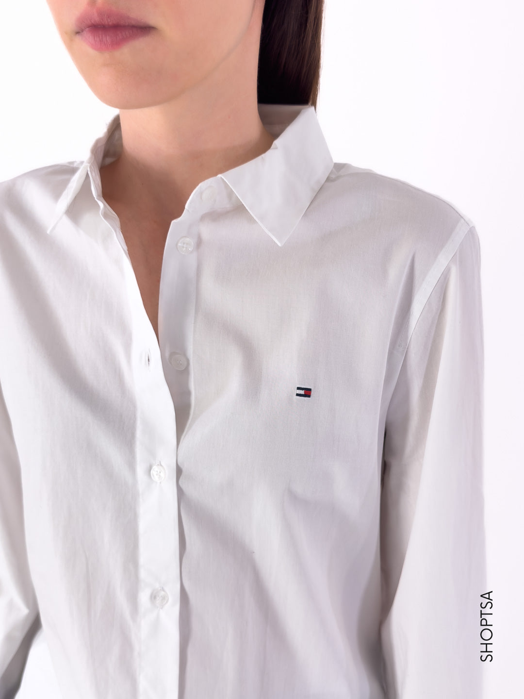 Camicia in popeline di cotone