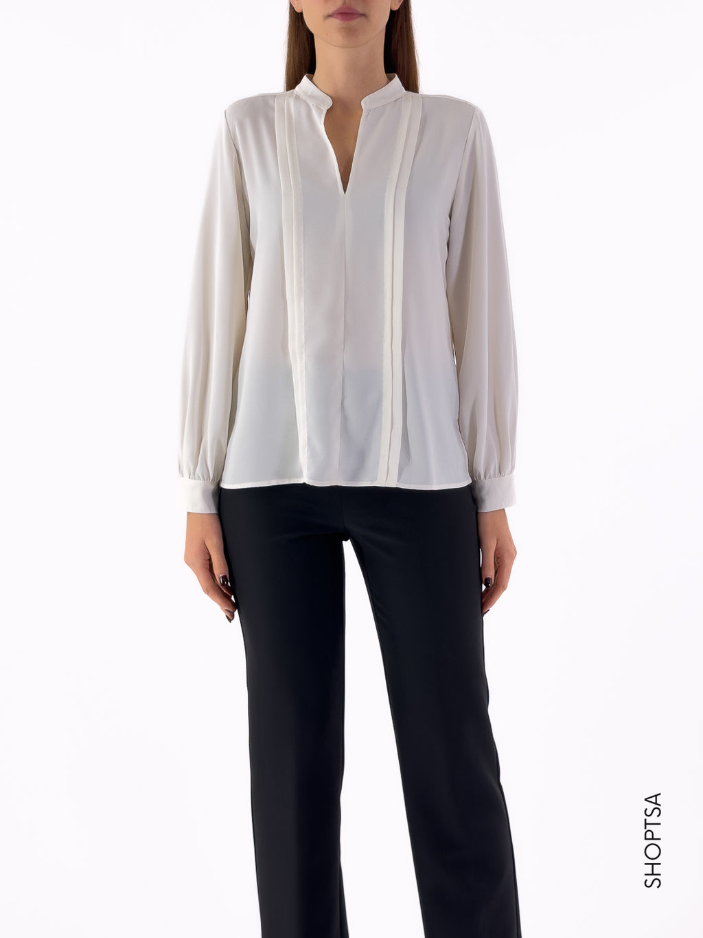 Camicia basica collo coreana SOGLIO