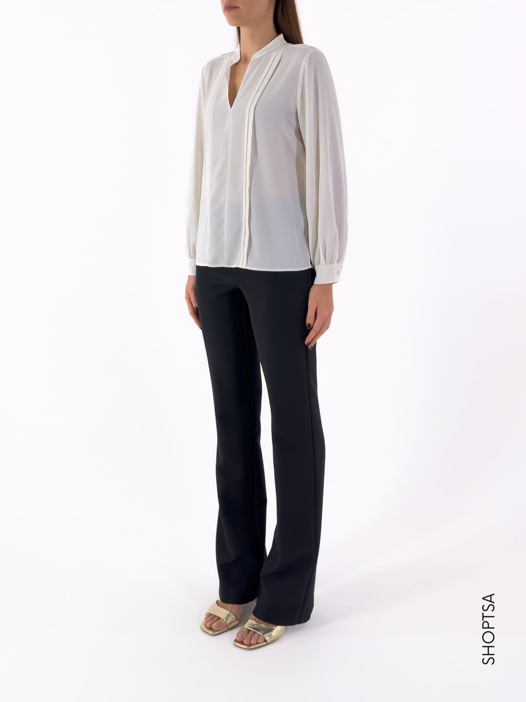 Camicia basica collo coreana SOGLIO