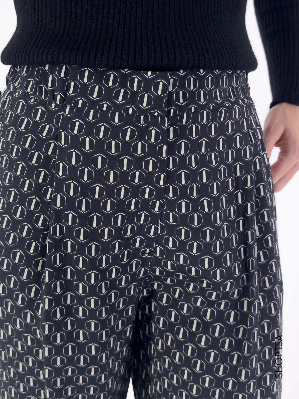 Pantalone in viscosa a fantasia FILARE