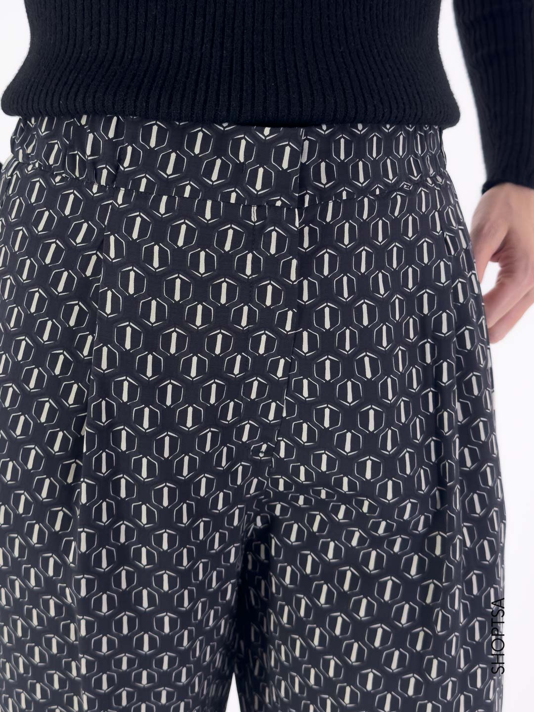 Pantalone in viscosa a fantasia FILARE