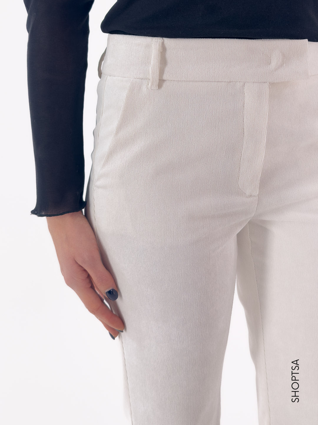 Pantaloni in velluto costa sottile PARSEC1