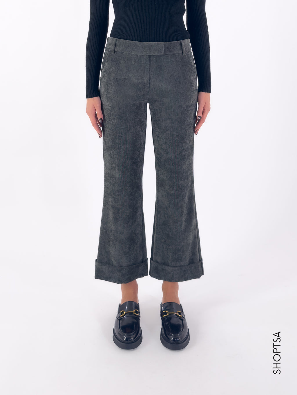 Pantaloni in velluto costa sottile PARSEC1