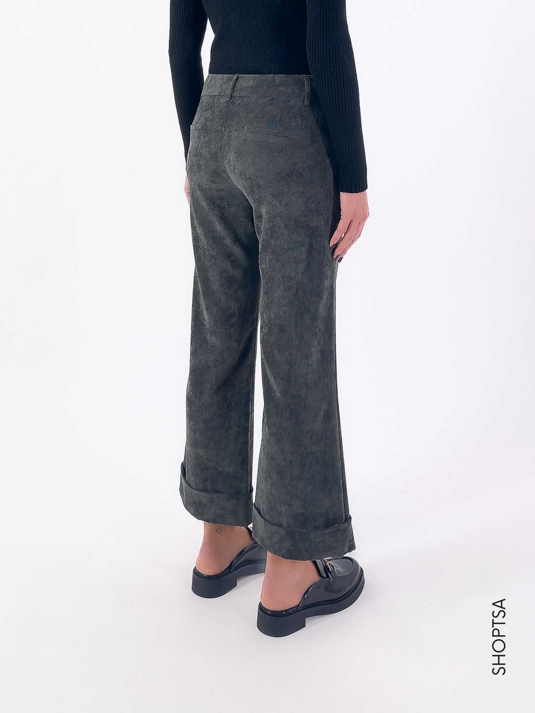 Pantaloni in velluto costa sottile PARSEC1