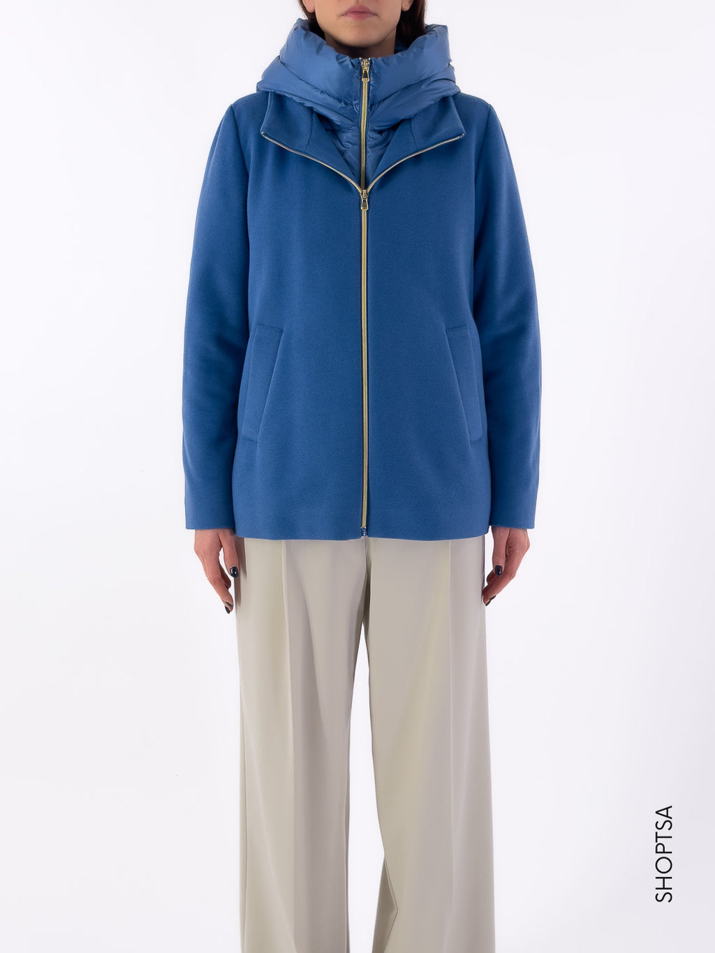 Giubbotto corto imbottitura staccabile