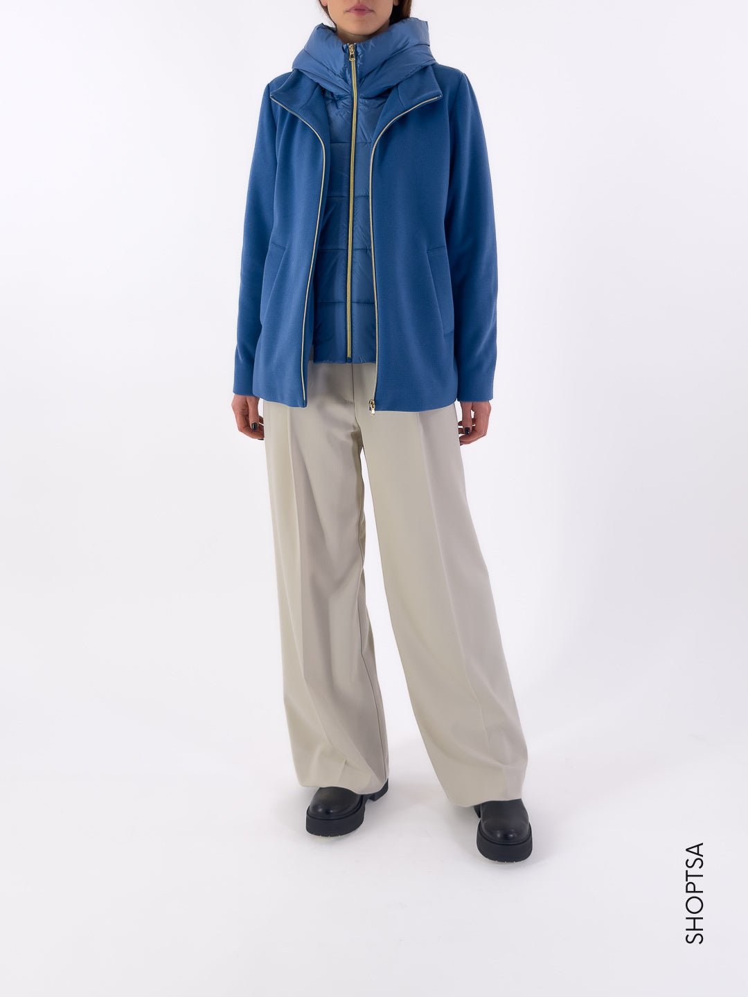 Giubbotto corto imbottitura staccabile