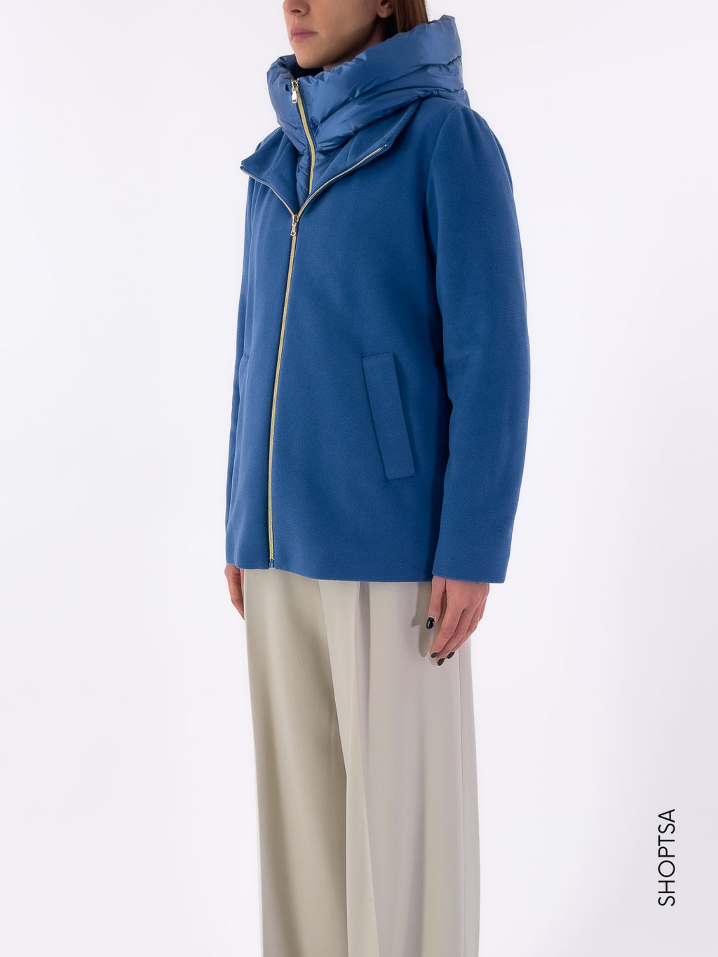 Giubbotto corto imbottitura staccabile