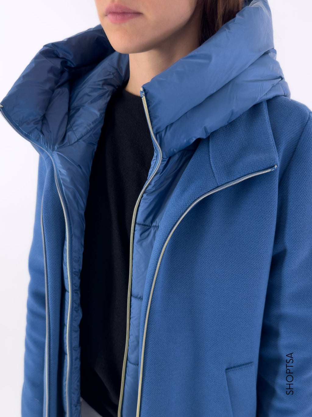 Giubbotto corto imbottitura staccabile