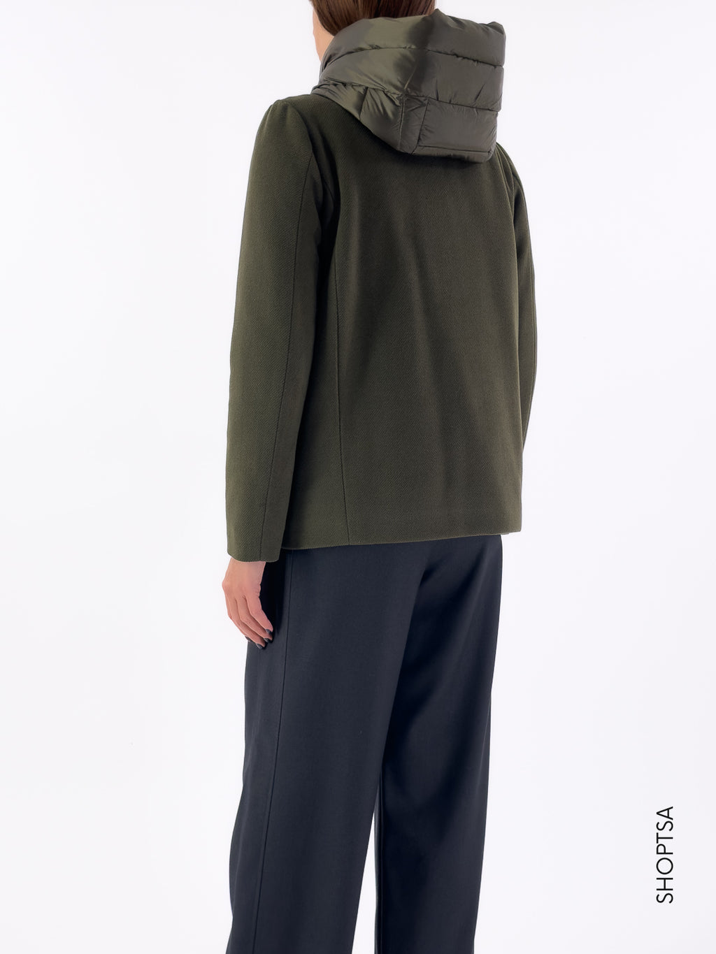 Giubbotto corto imbottitura staccabile