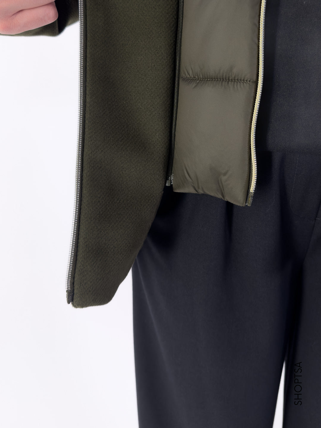 Giubbotto corto imbottitura staccabile