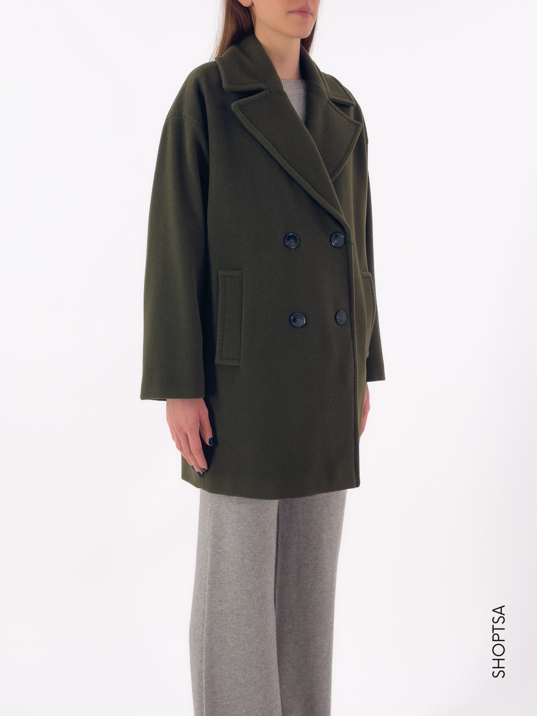 Cappottino ovetto velur di lana