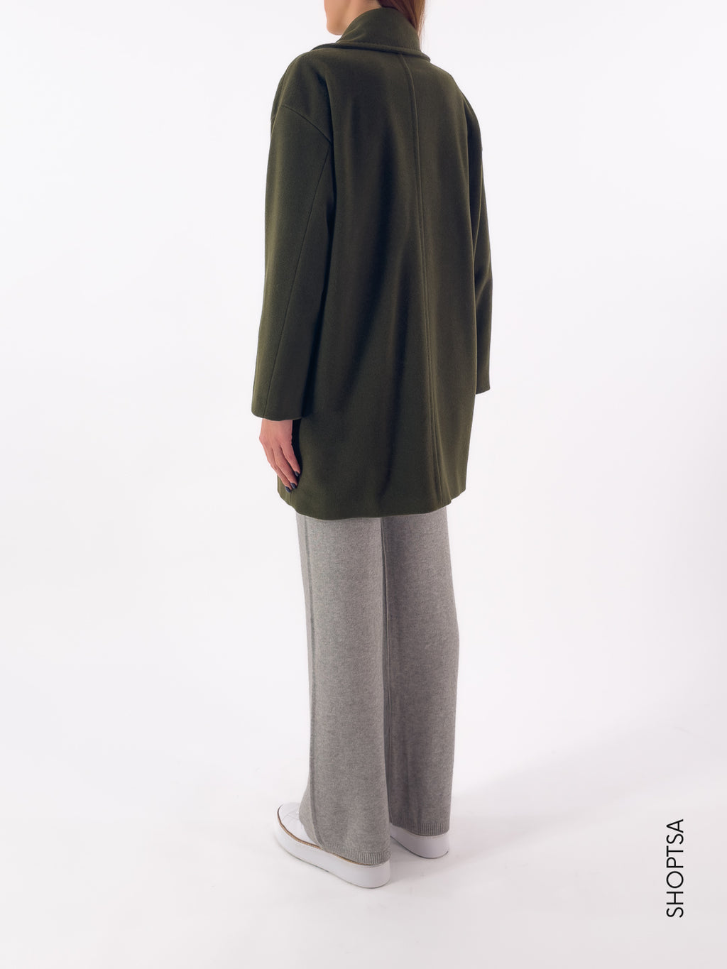 Cappottino ovetto velur di lana