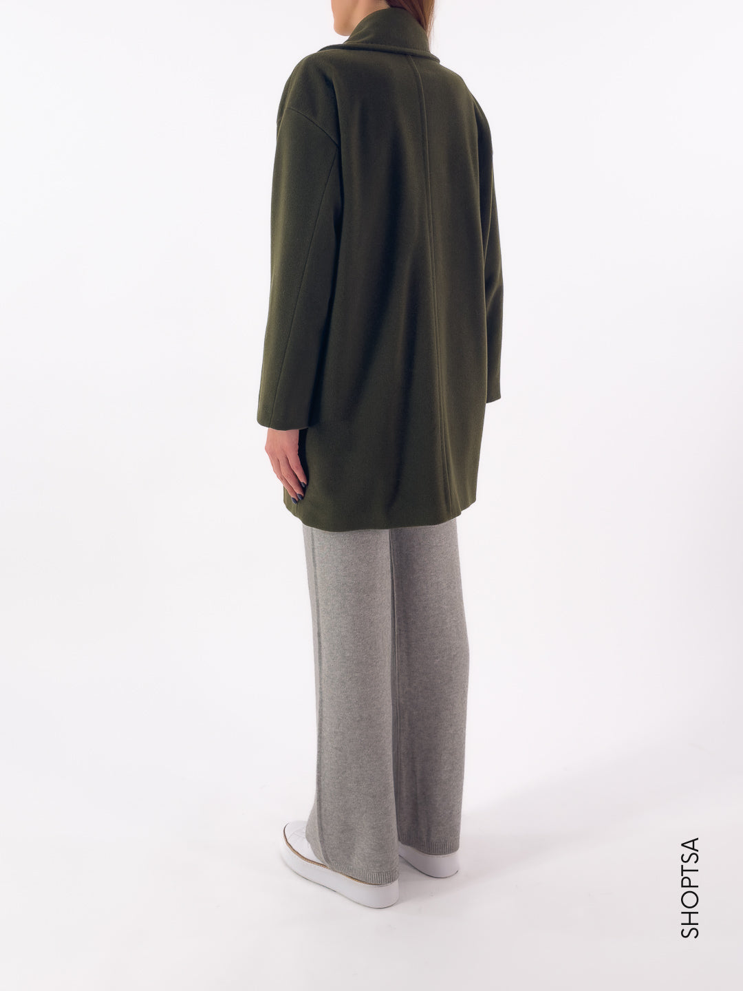 Cappottino ovetto velur di lana