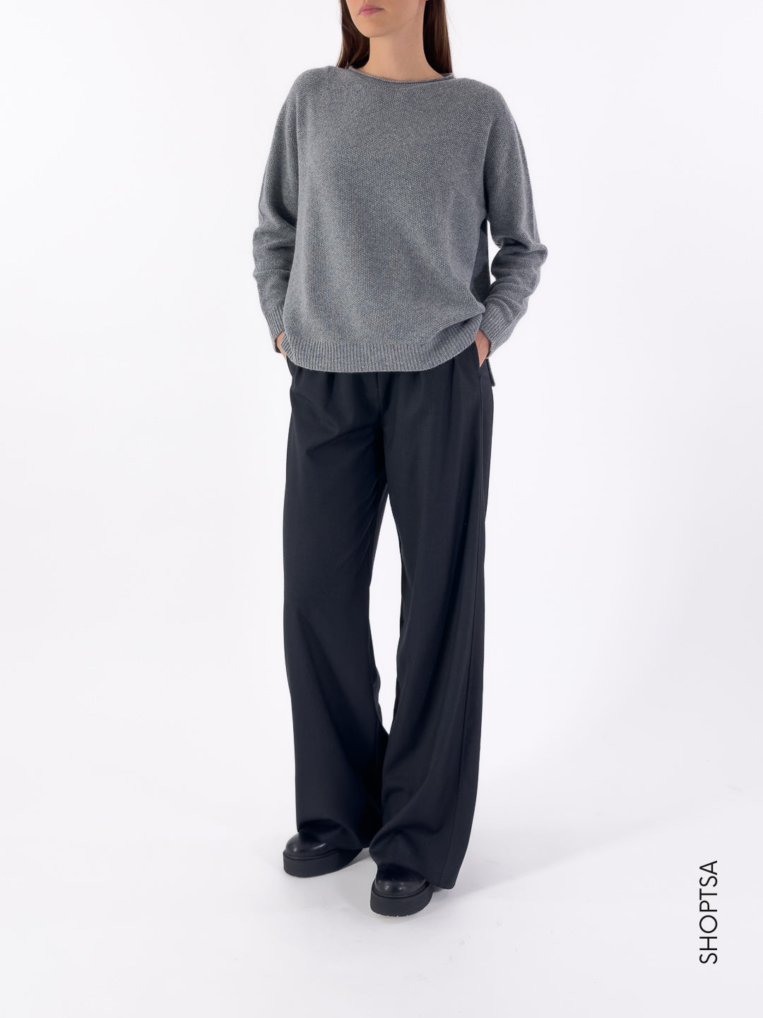 Maglione punto riso premium 40222