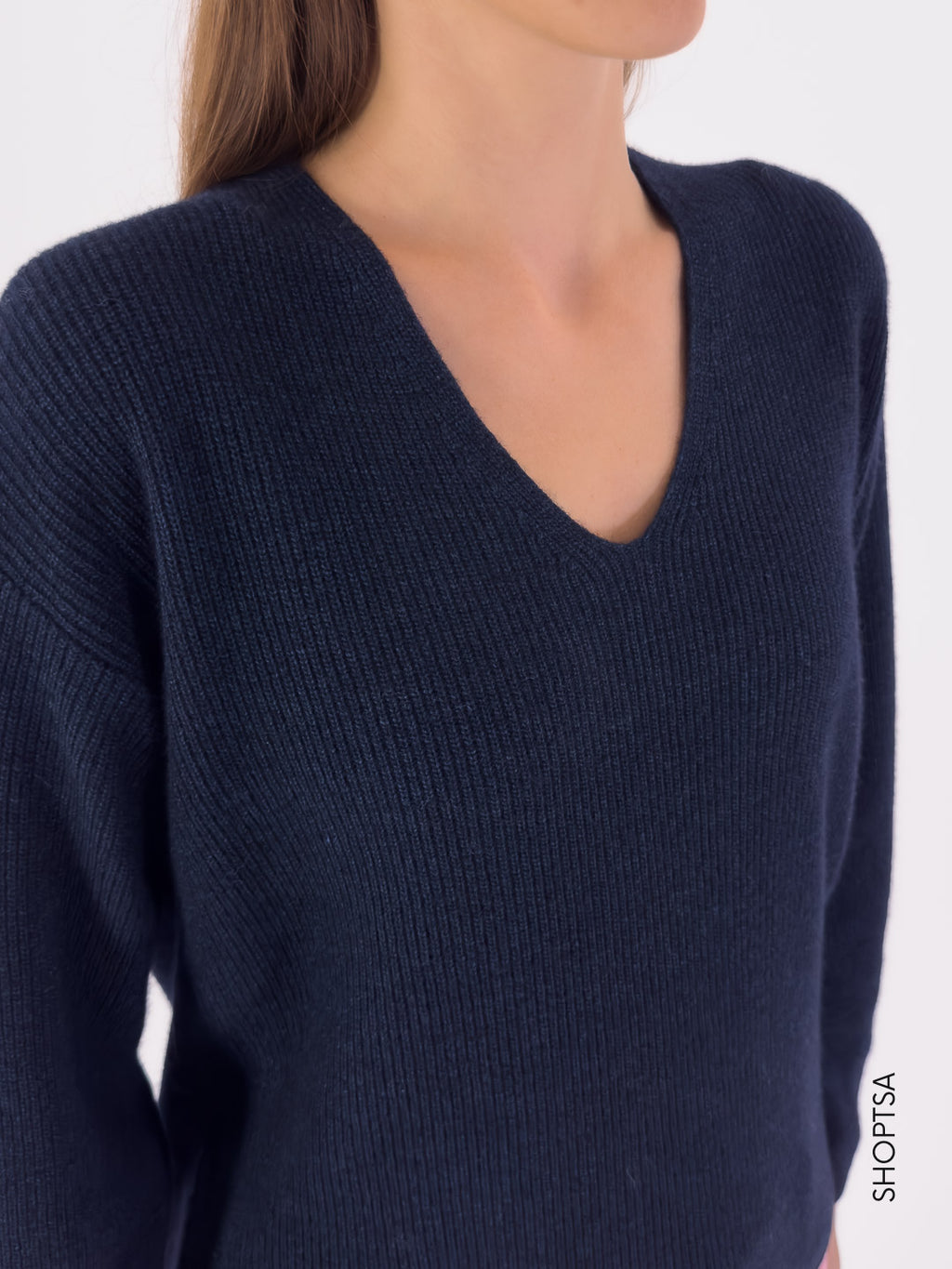 Maglia a V in lana premium 20211