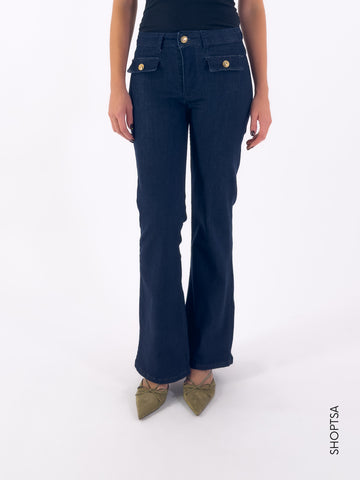 Jeans a zampa stretch 1600
