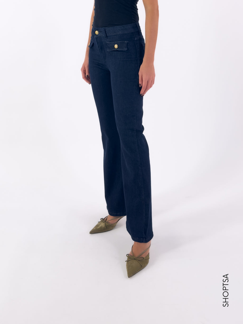 Jeans a zampa stretch 1600