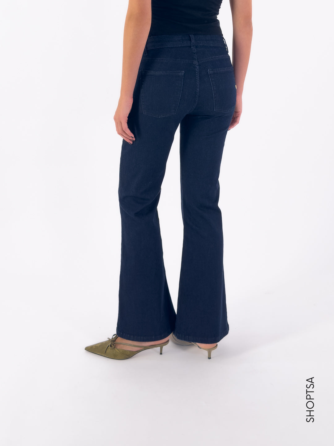 Jeans a zampa stretch 1600