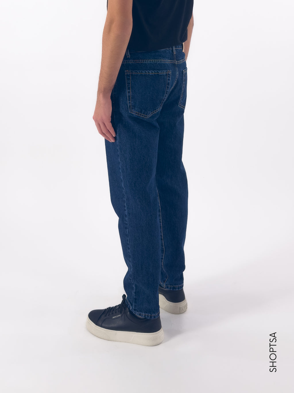 Jeans regular fit tela ferma