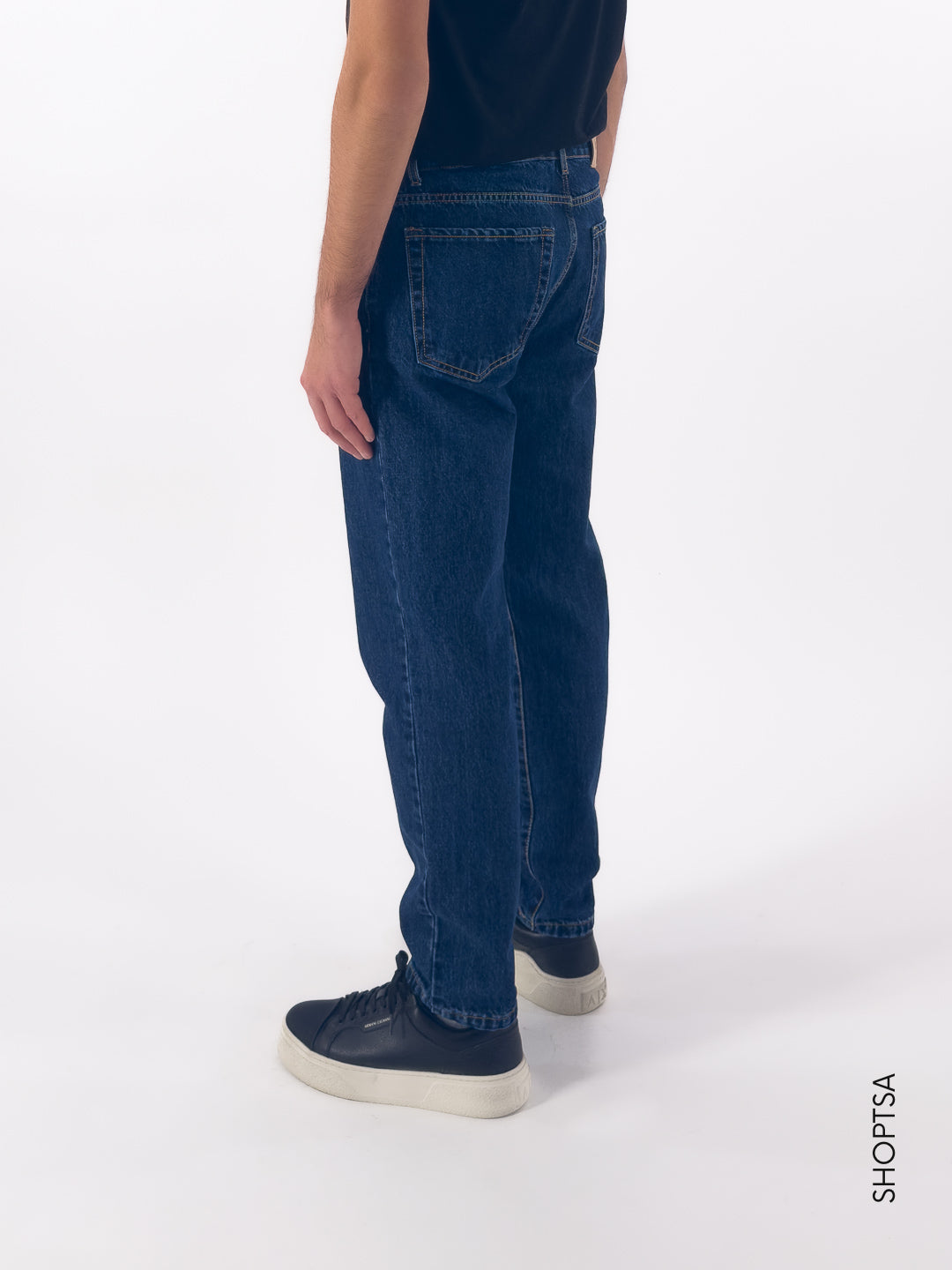 Jeans regular fit tela ferma