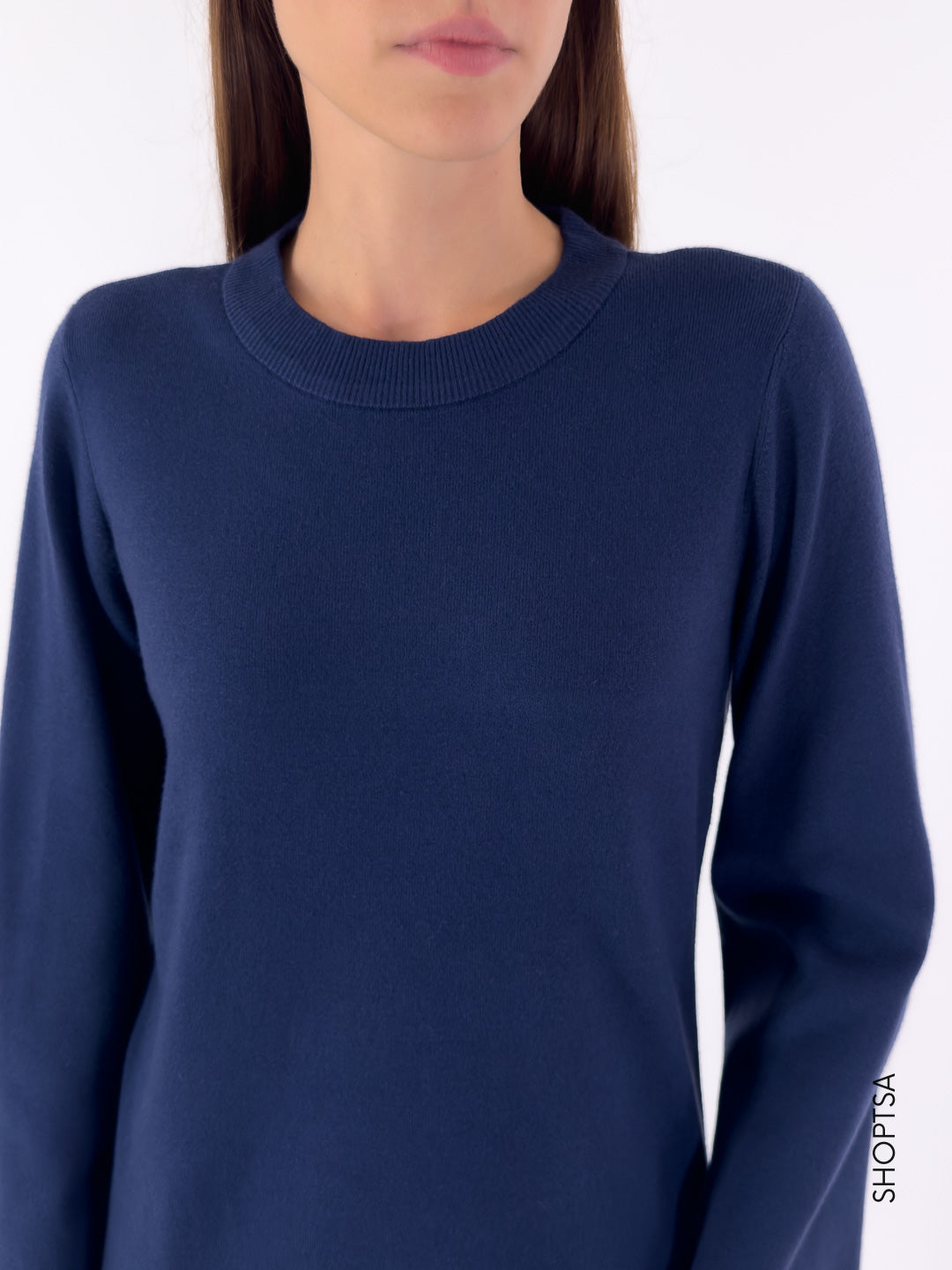 Abito corto in maglia