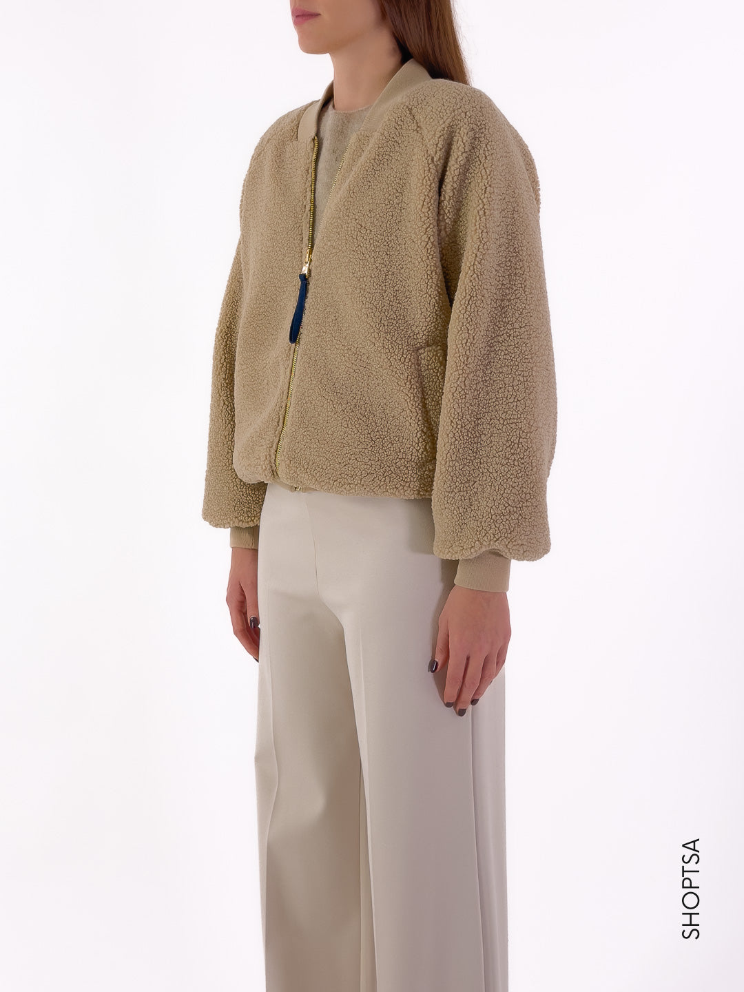 Bomber in sheerpa reversibile