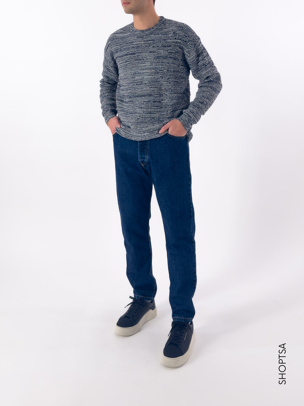 Maglione girocollo casual