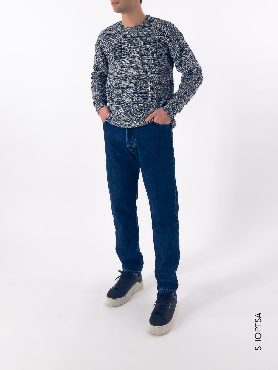 Maglione girocollo casual