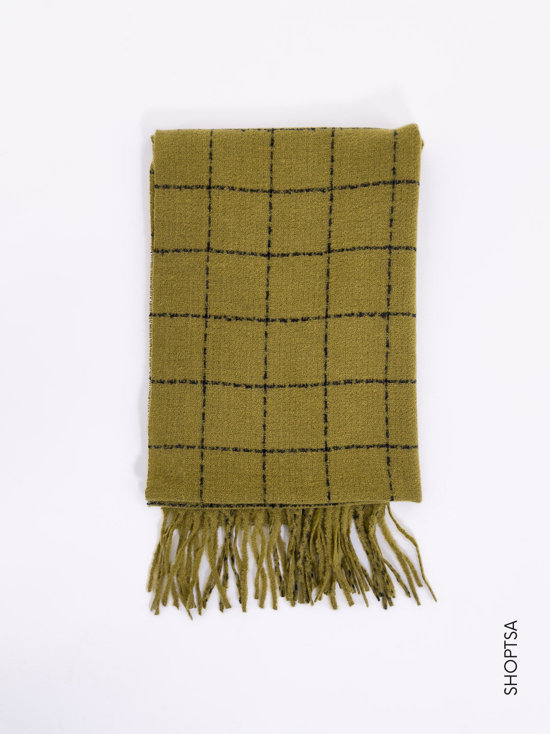 Sciarpa a quadri grandi